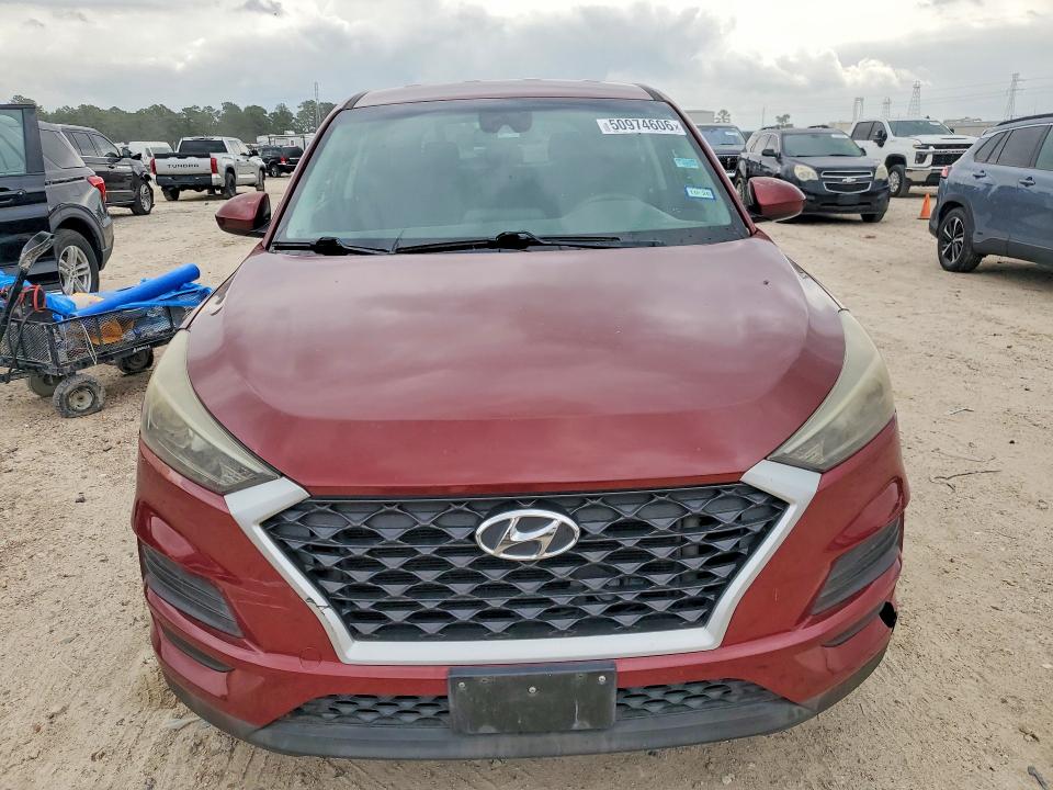 2019 Hyundai Tucson VIN KM8J23A44KU956543 COPART salvage auction — SIDE, Tx - Salvage Vehicle Title, sold $4,050 on 2026-07-10 (photo 5)