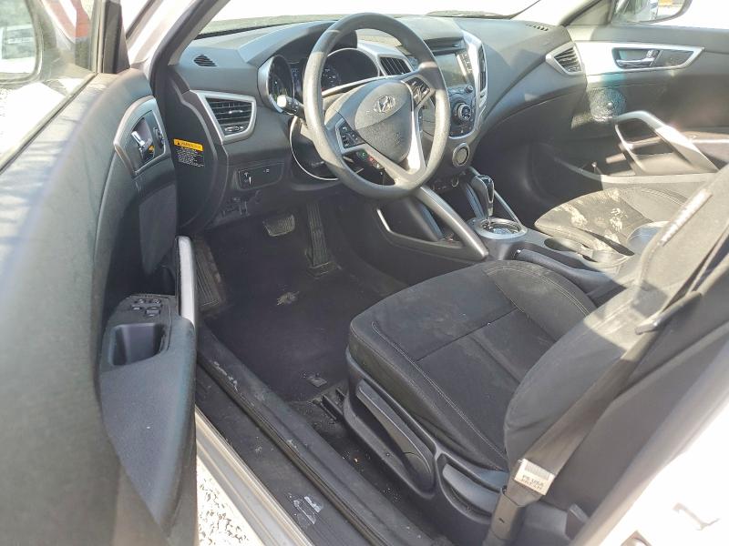 2013 Hyundai Veloster VIN KMHTC6AD3DU165821 COPART salvage auction — FRONT END, Nc - Salvage Certificate Of Title, sold $750 on 2026-07-02 (photo 8)
