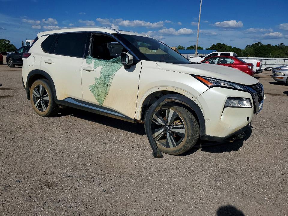 2023 Nissan Rogue VIN JN8BT3CA7PW004743 COPART salvage auction — FRONT END, AL - CERT OF TITLE-SALVAGE TITLE, sold $5,400 on 2026-07-09 (photo 4)