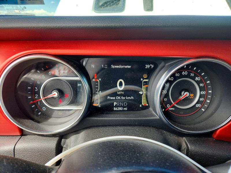 2020 Jeep Wrangler / VIN 1C4HJXCN5LW139154 COPART salvage auction — FRONT END, CO - SALVAGE TITLE, sold $13,500 on 2026-07-09 (photo 9)