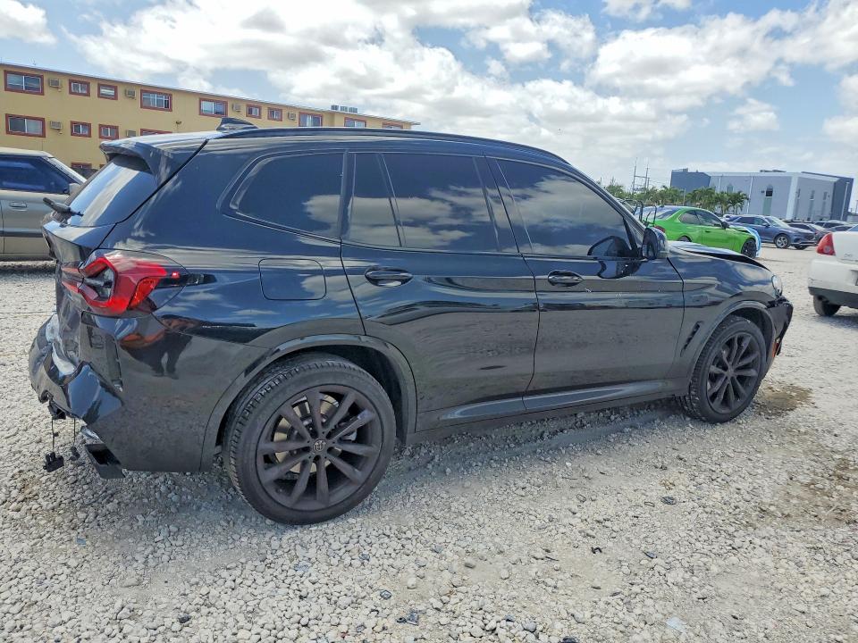 2024 BMW X3 VIN WBX47DP08RN302486 COPART salvage auction — FRONT END, Salvage Title, sold $13,400 on 2026-07-28 (photo 3)