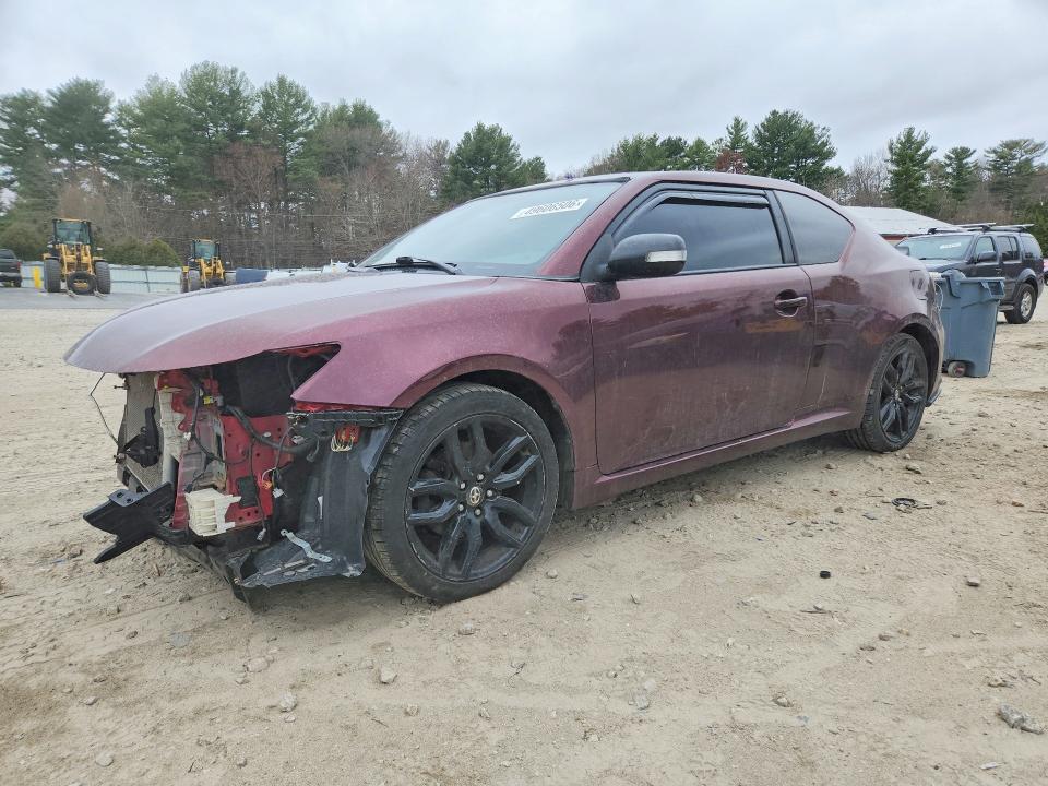2016 Scion Tc VIN JTKJF5C7XGJ026143 COPART salvage auction — FRONT END, Salvage Title, sold $1,100 on 2026-07-27 (photo 1)