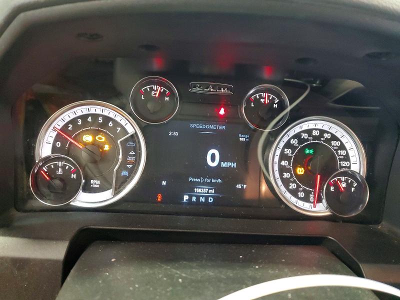 2018 Ram 1500 VIN 3C6RR7LT1JG154488 COPART salvage auction — FRONT END, Me - Certificate Of Title, sold $3,200 on 2026-07-02 (photo 9)