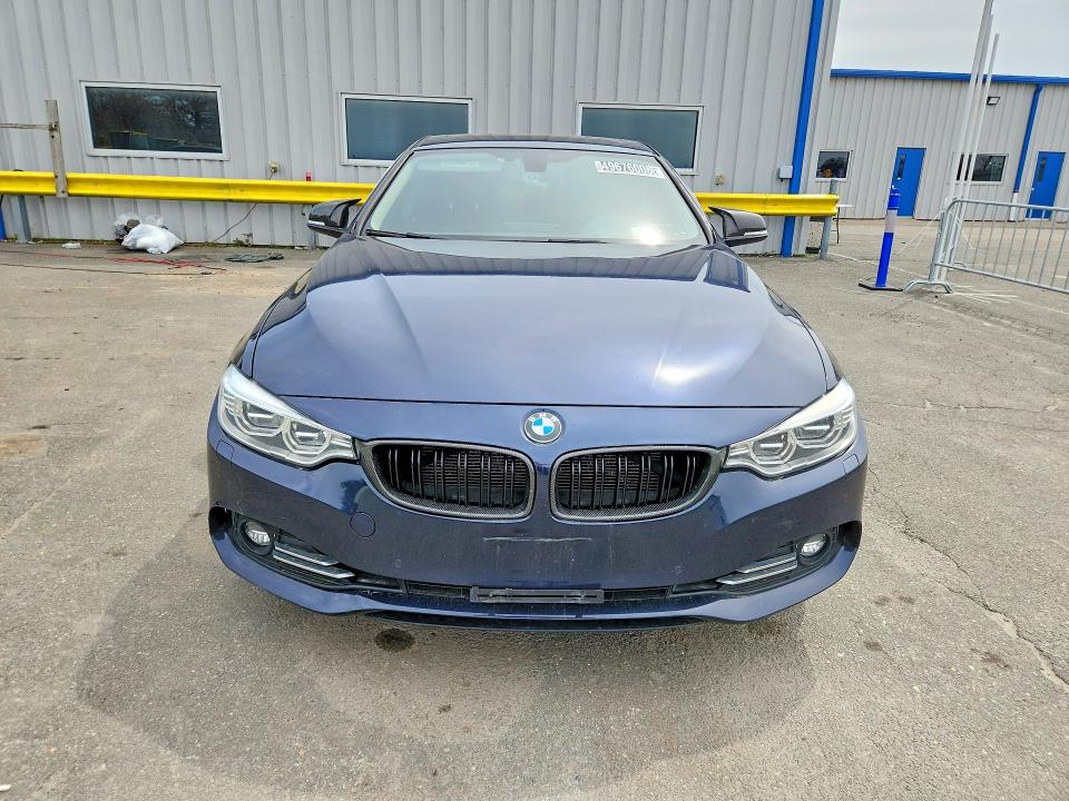 2014 BMW 4 series VIN WBA3R5C50EK187899 COPART salvage auction — MINOR DENT/SCRATCHES, WV - CERTIFICATE OF TITLE, sold $2,900 on 2026-07-09 (photo 5)