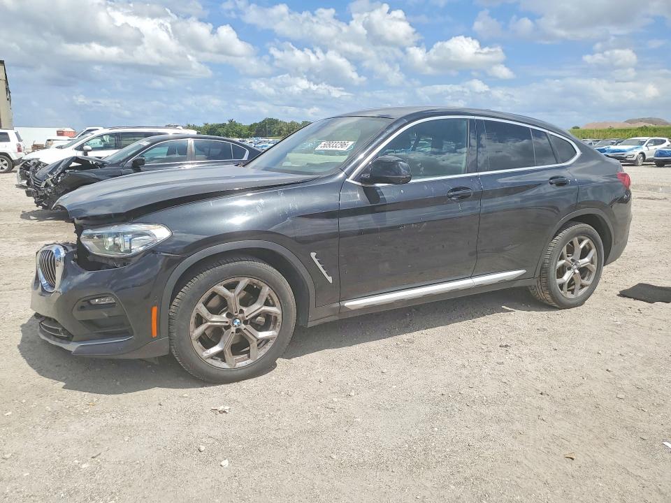 2021 BMW X4 VIN 5UX2V1C0XM9G91052 COPART salvage auction — FRONT END, FL, sold $6,200 on 2026-07-23 (photo 1)