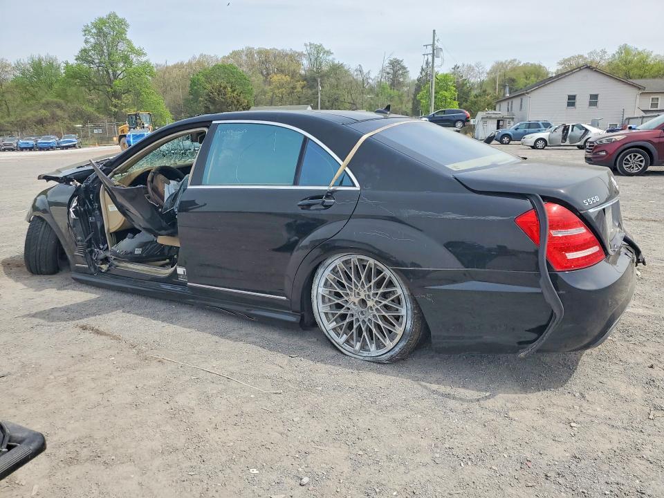 2013 Mercedes-benz S class VIN WDDNG9EB3DA502216 COPART salvage auction — ROLLOVER, Pa - Certificate Of Salvage, sold $850 on 2026-07-09 (photo 2)