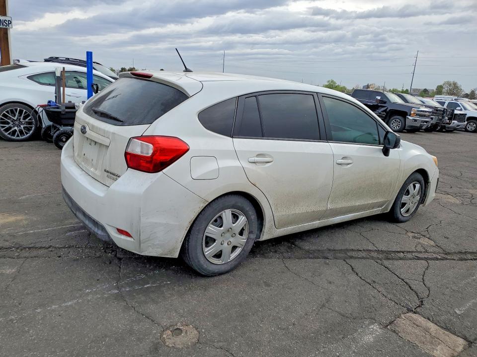 2014 Subaru Impreza VIN JF1GPAA65EH334767 COPART salvage auction — HAIL, Tx - Certificate Of Title, sold $2,050 on 2026-07-28 (photo 3)