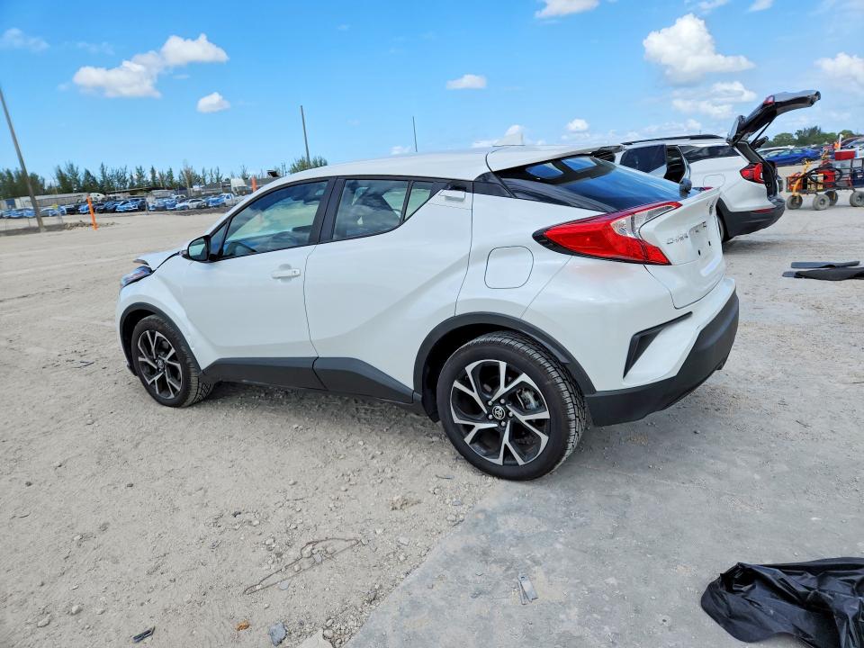 2022 Toyota C-hr VIN NMTKHMBX4NR147962 COPART salvage auction — FRONT END, Fl - Certificate Of Destruction, sold $11,100 on 2026-07-02 (photo 2)
