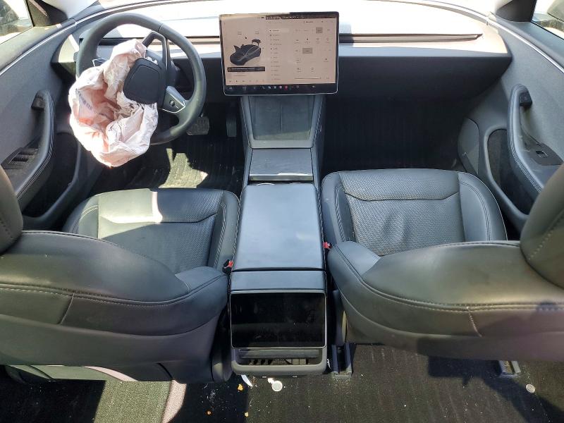 2024 Tesla Model 3 VIN 5YJ3E1EA7RF721713 COPART salvage auction — FRONT END, Il - Salvage Certificate, sold $11,000 on 2026-07-21 (photo 8)