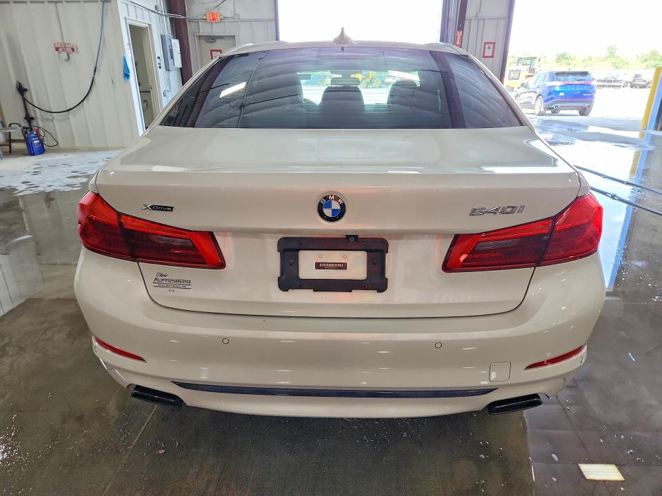 2018 BMW 5er VIN WBAJE7C54JG891292 COPART salvage auction — FRONT END, Il - Salvage Certificate, sold $6,200 on 2026-07-27 (photo 6)