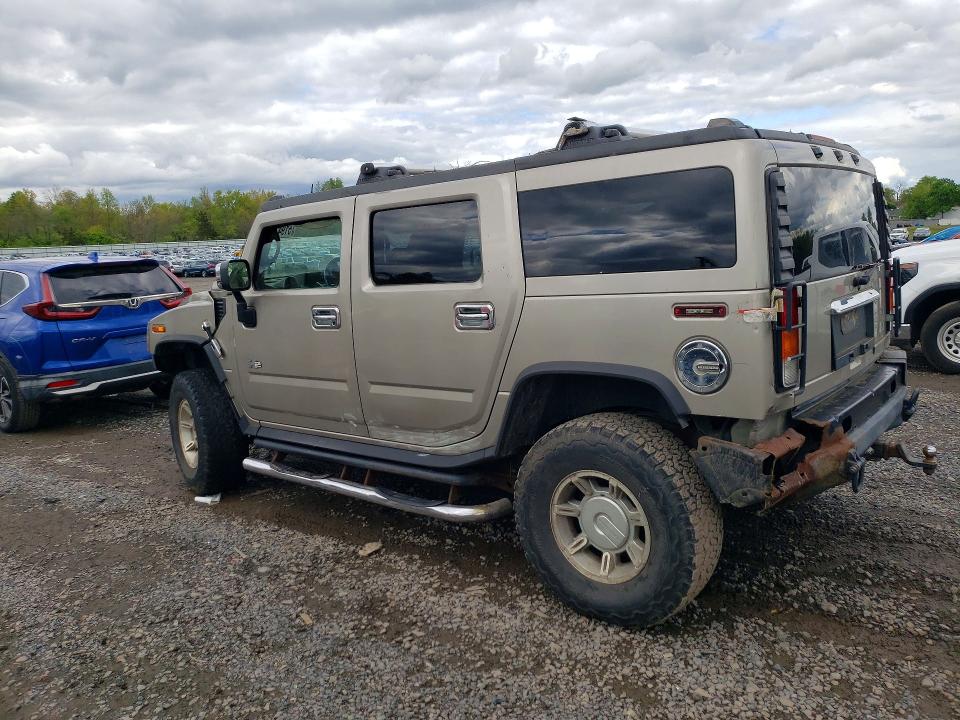 2004 Hummer H2 VIN 5GRGN23U64H118618 COPART salvage auction — REAR END, Pa - Cert Of Title, sold $475 on 2026-10-02 (photo 2)