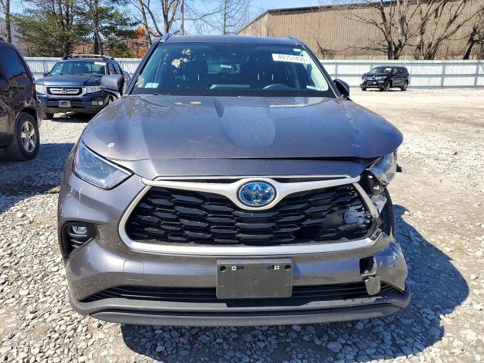 2021 Toyota Highlander VIN 5TDGARAH4MS506356 COPART salvage auction — SIDE, Id - Salvage Certificate Of Title, sold $15,700 on 2026-07-16 (photo 5)