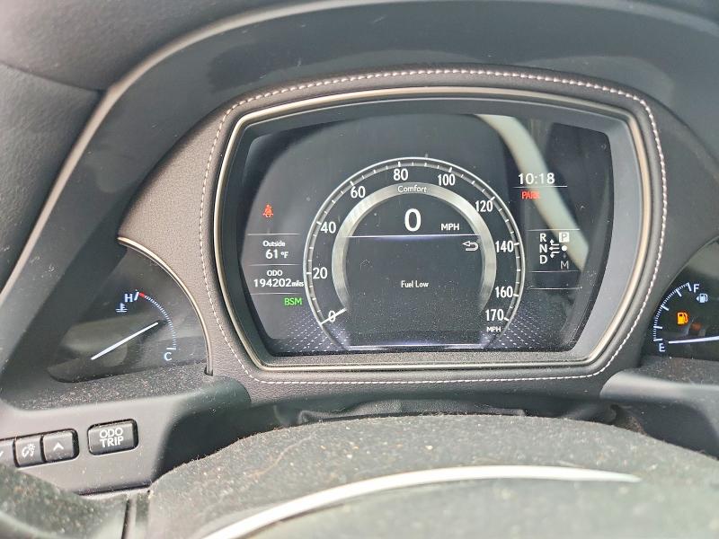 2018 Lexus Ls VIN JTHC5LFF2J5001228 COPART salvage auction — MINOR DENT/SCRATCHES, Va - Cert Of Title - Salvage, sold $11,100 on 2026-07-28 (photo 9)