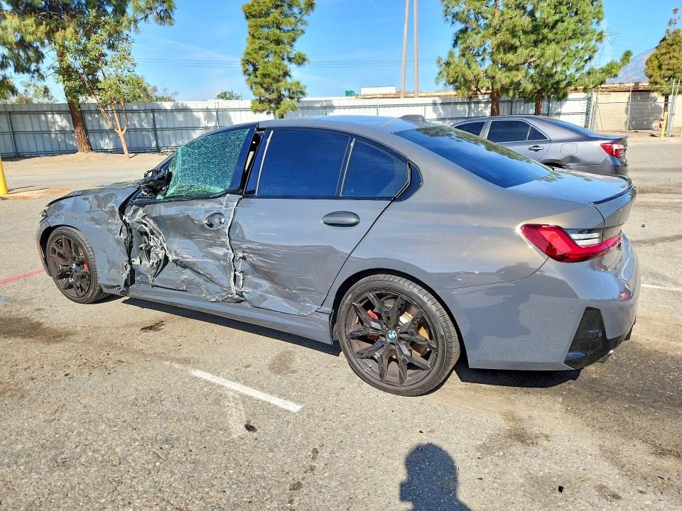2026 BMW 3er VIN 3MW69CW0XT8F87422 COPART salvage auction — SIDE, CA - SALVAGE CERTIFICATE, sold $18,600 on 2026-07-30 (photo 2)