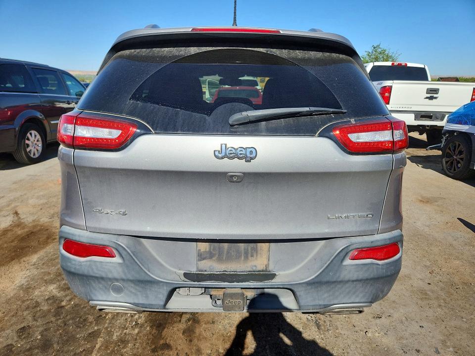 2015 Jeep Cherokee VIN 1C4PJMDS9FW752235 COPART salvage auction — FRONT END, Nm - Cert Of Title-Salvage, sold $1,399 on 2026-08-03 (photo 6)