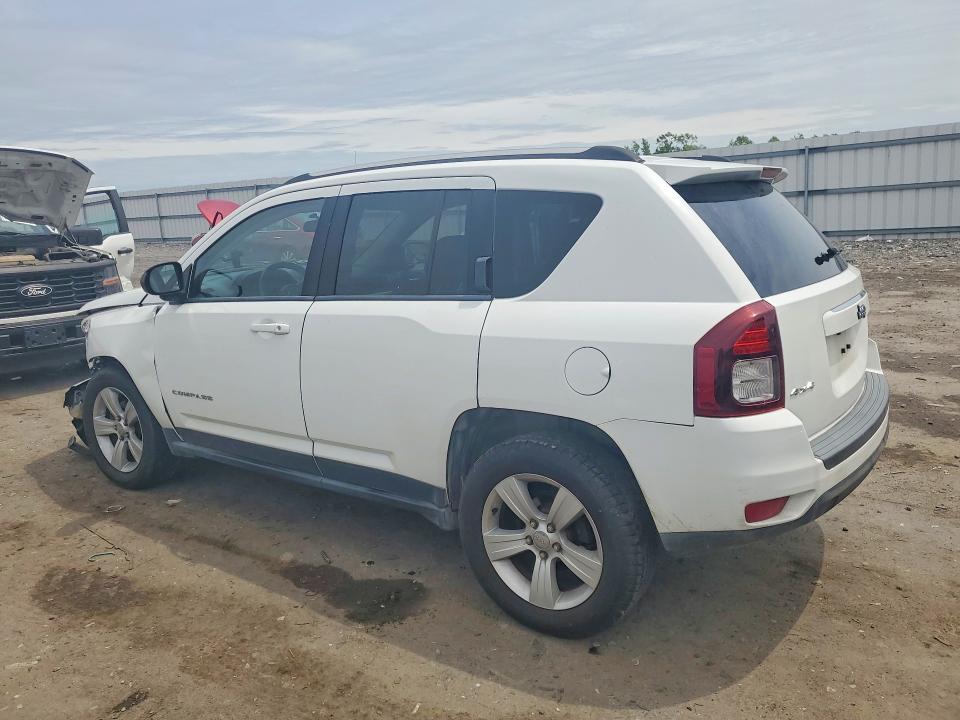 2014 Jeep Compass VIN 1C4NJDBB7ED709436 COPART salvage auction — FRONT END, Salvage Title, sold $200 on 2026-07-21 (photo 2)