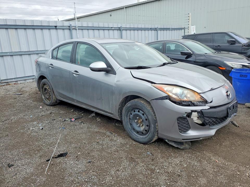 2013 Mazda 3 VIN JM1BL1V71D1849369 COPART salvage auction — FRONT END, Salvage Title, sold $425 on 2026-07-09 (photo 4)