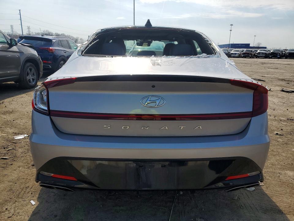 2023 Hyundai Sonata VIN KMHL14JC3PA329124 COPART salvage auction — REAR END, Mi - Certificate Of Title, sold $7,100 on 2026-07-17 (photo 6)