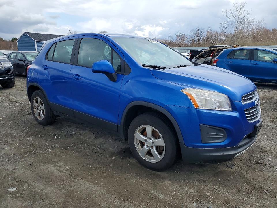 2015 Chevrolet Trax VIN KL7CJPSB5FB260728 COPART salvage auction — MECHANICAL, Ma - Certificate Of Title, sold $475 on 2026-07-21 (photo 4)