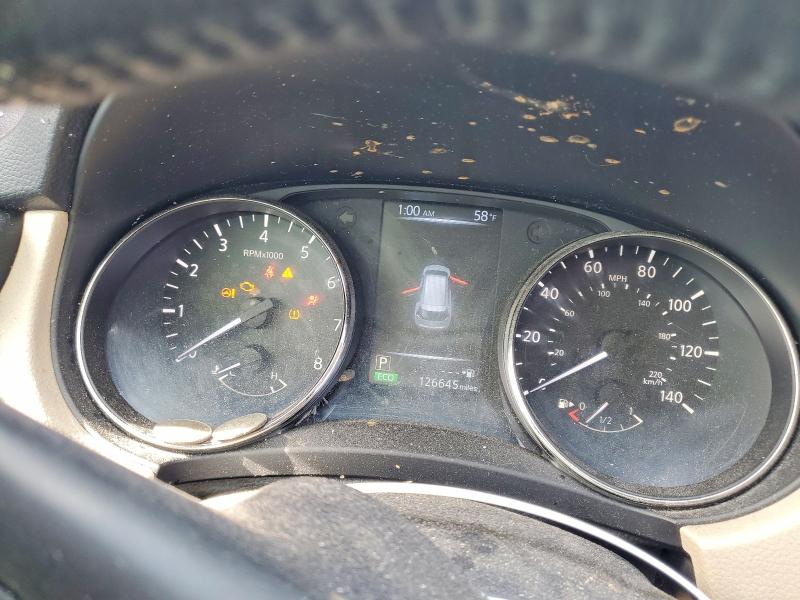 2017 Nissan Rogue VIN KNMAT2MT6HP508939 COPART salvage auction — FRONT END, SC - CERT OF TITLE-SALVAGE, sold $600 on 2026-07-29 (photo 9)