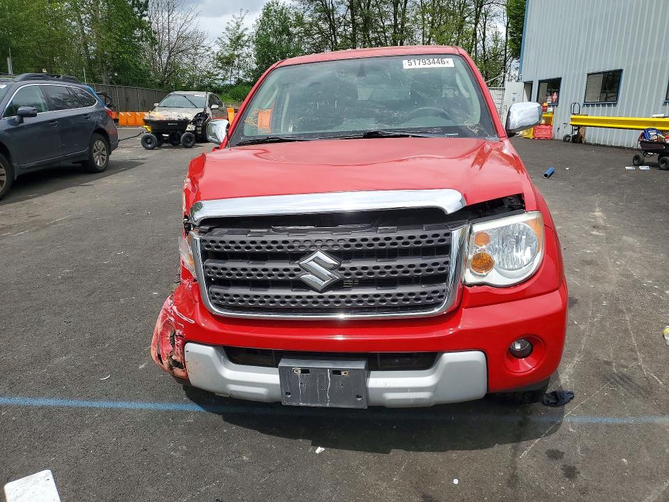 2011 Suzuki Equator VIN 5Z61D0EV9BC419819 COPART salvage auction — REAR END, Or - Salvage Title Certificate, sold $2,050 on 2026-07-11 (photo 5)
