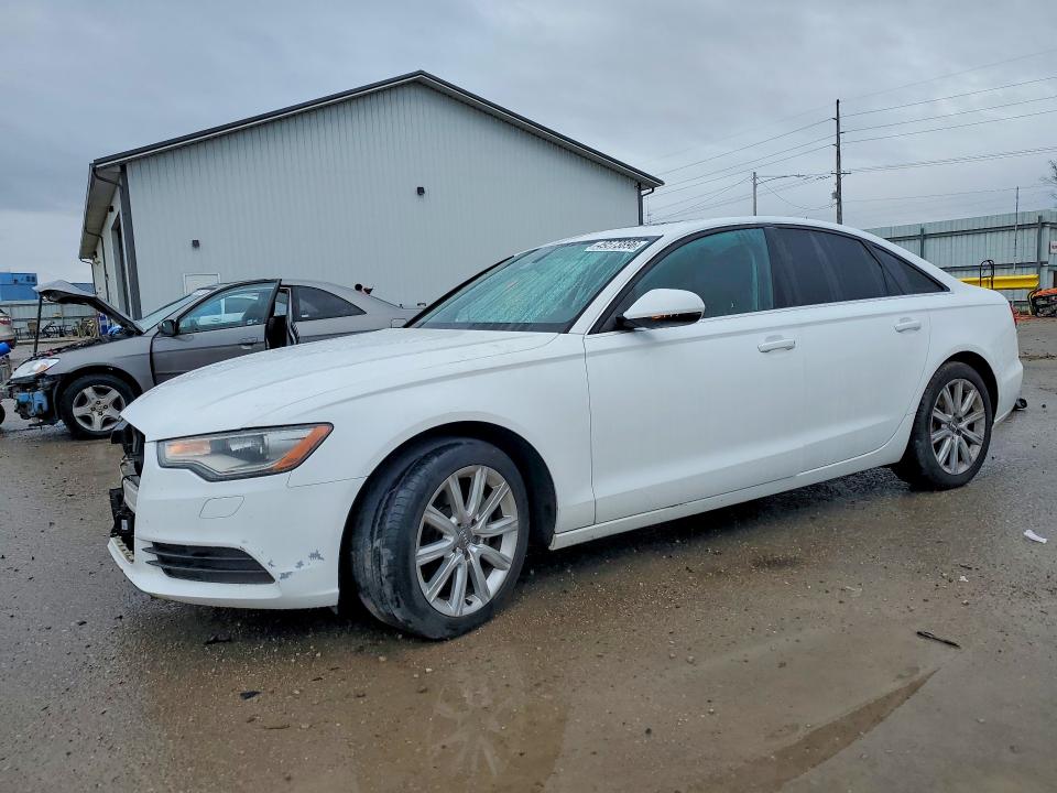 2015 Audi A6 VIN WAUFFAFC5FN026912 COPART salvage auction — FRONT END, Ia - Cert Of Title-Salvage Title, sold $2,400 on 2026-07-06 (photo 1)