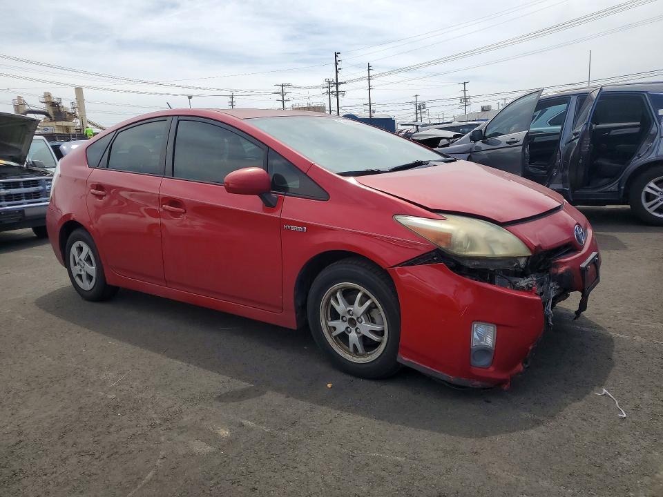 2011 Toyota Prius VIN JTDKN3DU1B0300206 COPART salvage auction — BURN, ID - SALVAGE CERTIFICATE OF TITLE, sold $825 on 2026-07-13 (photo 4)