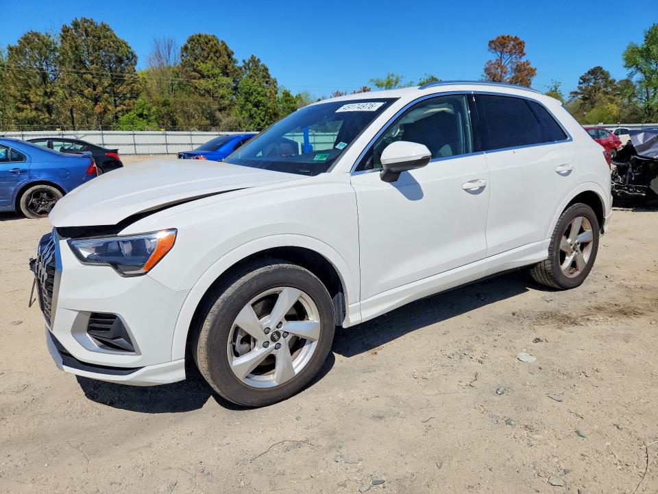 2021 Audi VIN WA1AUCF32M1090418 COPART salvage auction — FRONT END, Va - Cert Of Title - Salvage, sold $5,200 on 2026-07-28 (photo 1)