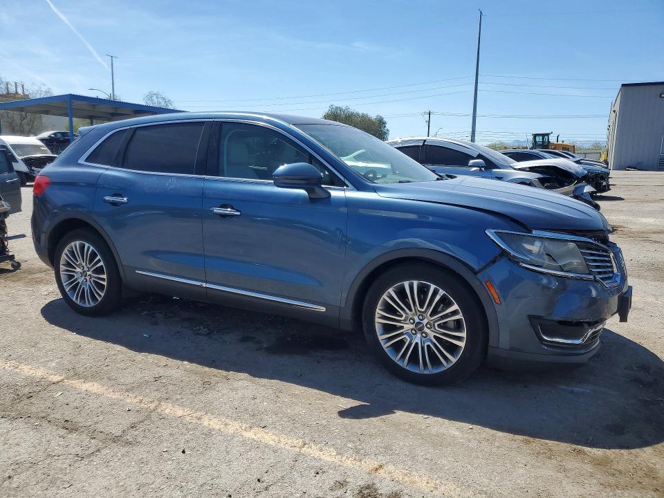 2018 Lincoln Mkx VIN 2LMPJ6LR6JBL29357 COPART salvage auction — FRONT END, Nv - Salvage Title, sold $1,250 on 2026-07-02 (photo 4)