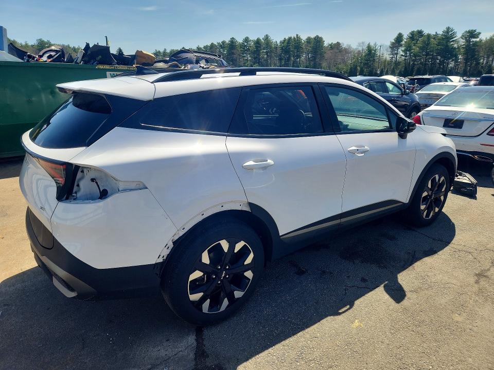 2024 Kia Sportage VIN 5XYK6CDF9RG202009 COPART salvage auction — FRONT END, RI - SALVAGE CERTIFICATE OF TITLE, sold $7,500 on 2026-07-02 (photo 3)