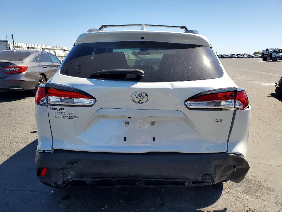 2022 Toyota Corolla cross VIN 7MUCAAAG0NV026555 COPART salvage auction — REAR END, Ca - Salvage Certificate, sold $7,000 on 2026-07-09 (photo 6)