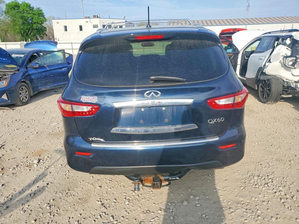 2015 Infiniti Qx60 VIN 5N1AL0MM0FC544316 COPART salvage auction — NORMAL WEAR, Pa - Cert Of Title, sold $800 on 2026-07-31 (photo 6)