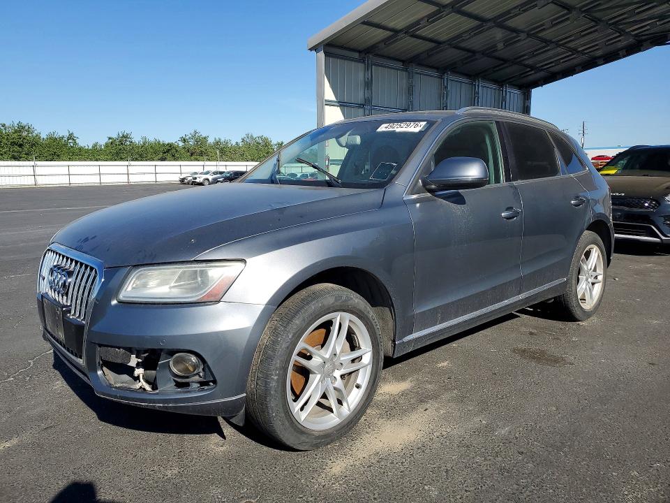 2015 Audi Q5 VIN WA1LFAFPXFA031677 COPART salvage auction — FRONT END, Ca - Dis/Dlr/Exp Only Clean Title, sold $2,400 on 2026-07-20 (photo 1)