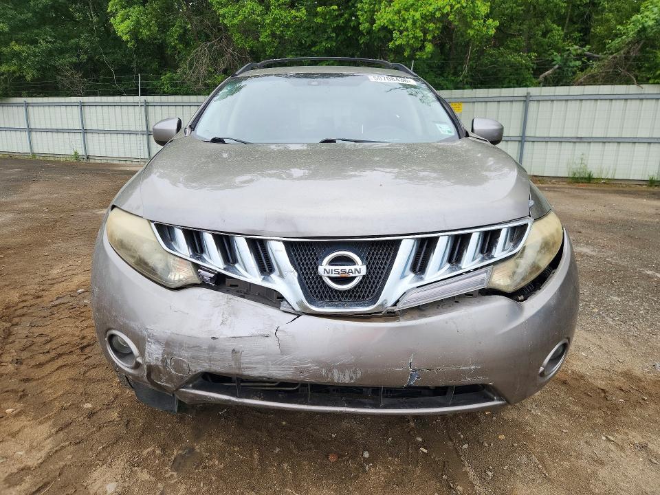 2009 Nissan Murano VIN JN8AZ18U19W007979 COPART salvage auction — ALL OVER, La - Cert Of Title-Salvage, sold $150 on 2026-07-09 (photo 5)