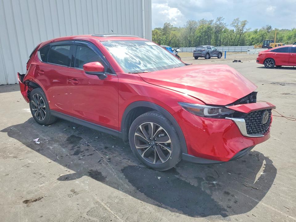 2022 Mazda Cx-5 VIN JM3KFBEM6N0575216 COPART salvage auction — FRONT END, Fl - Certificate Of Destruction, sold $3,600 on 2026-07-06 (photo 4)