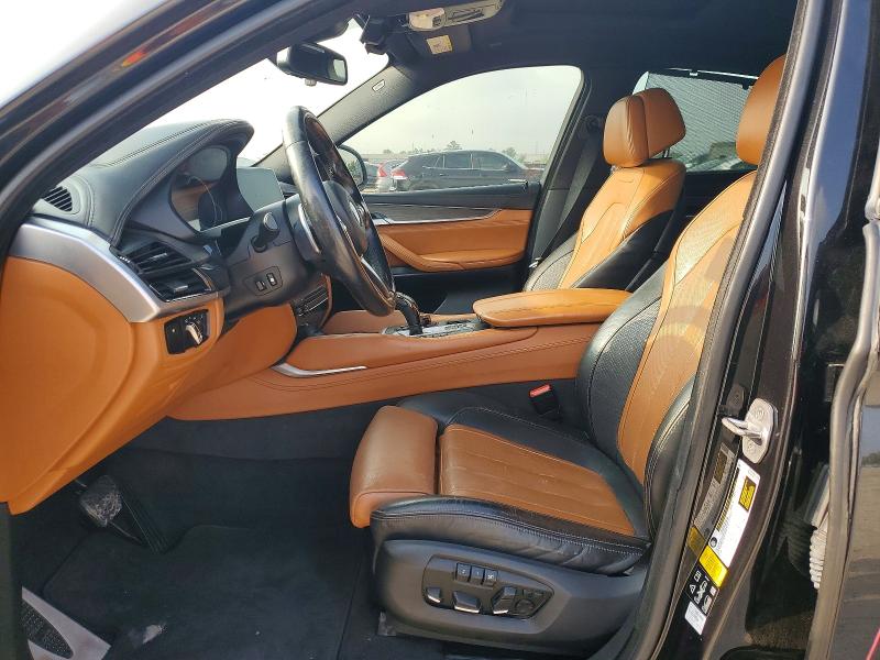 2016 BMW X6 VIN 5UXKU6C57G0R33829 COPART salvage auction — FRONT END, Tx - Salvage Vehicle Title, sold $5,300 on 2026-07-24 (photo 7)