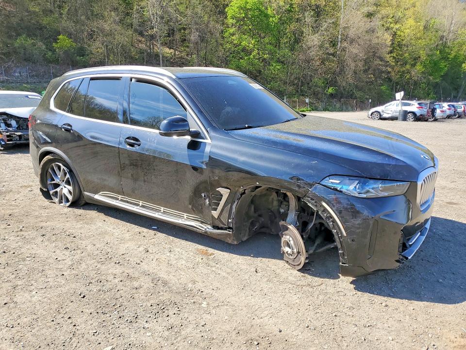 2024 BMW X5 VIN 5UX13EU07R9V48068 COPART salvage auction — FRONT END, Ny - Mv-907A Salvage Certificate, sold $23,300 on 2026-07-02 (photo 4)
