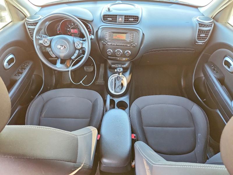2016 Kia Soul VIN KNDJN2A26G7409347 COPART salvage auction — HAIL, Id - Salvage Certificate Of Title, sold $1,050 on 2026-07-14 (photo 8)