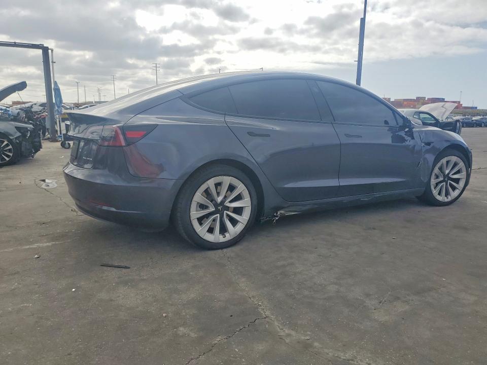 2022 Tesla Model 3 VIN 5YJ3E1EB8NF354985 COPART salvage auction — FRONT END, Salvage Title, sold $6,700 on 2026-07-24 (photo 3)
