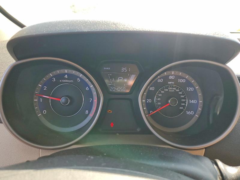 2015 Hyundai Elantra VIN KMHDH4AE0FU300419 COPART salvage auction — FRONT END, Md - Cert Of Salvage > 75% Damage, sold $800 on 2026-07-07 (photo 9)