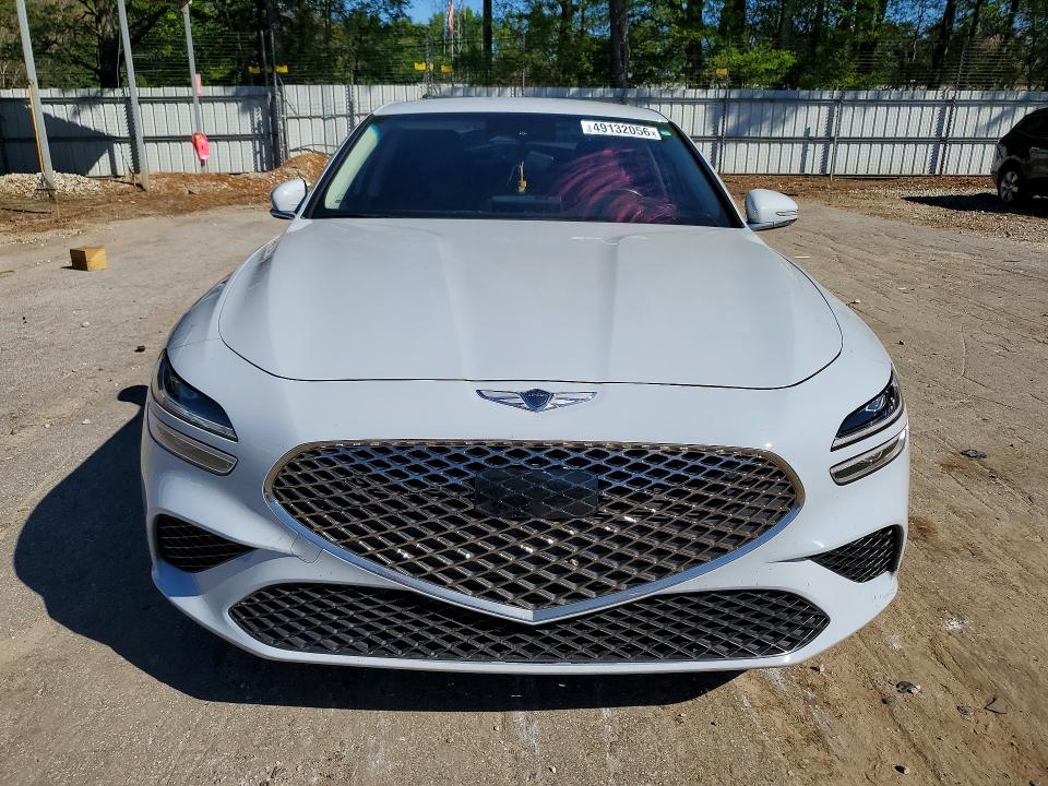 2022 Genesis G70 VIN KMTG34TA1NU092884 COPART salvage auction — REAR END, Tn - Salvage Certificate, sold $6,800 on 2026-07-02 (photo 5)