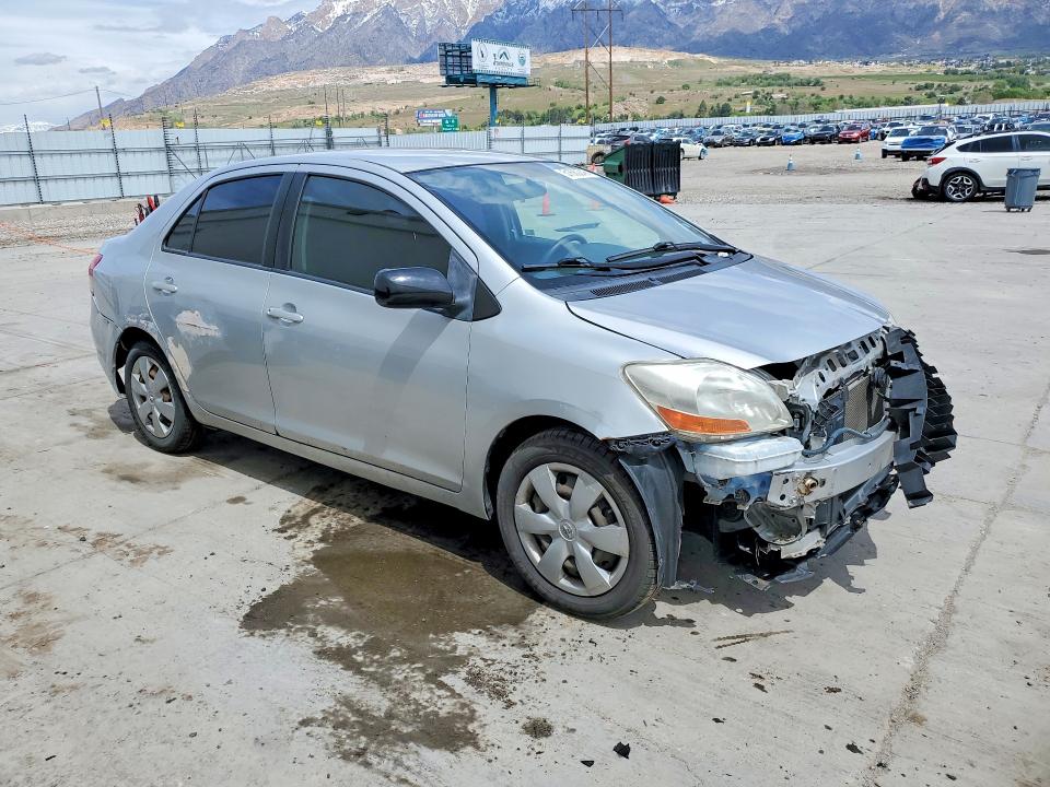 2008 Toyota Yaris VIN JTDBT903381242818 COPART salvage auction — FRONT END, Ut - Salvage Certificate, sold $1,050 on 2026-07-27 (photo 4)
