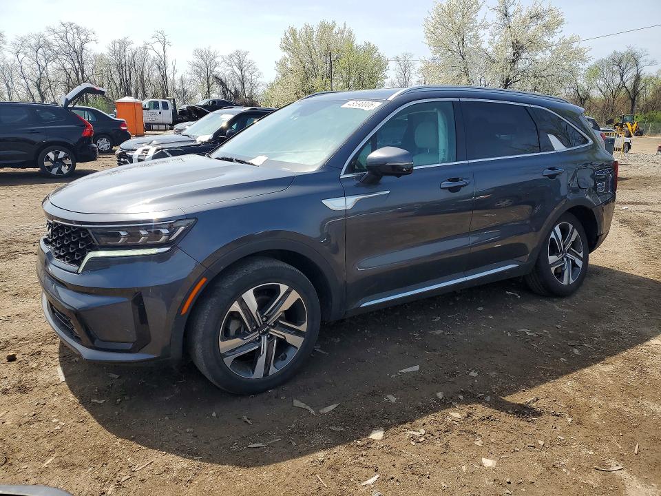 2023 Kia Sorento VIN KNDRKDLG4P5184891 COPART salvage auction — UNDERCARRIAGE, Md - Cert Of Salvage > 75% Damage, sold $3,050 on 2026-07-23 (photo 1)