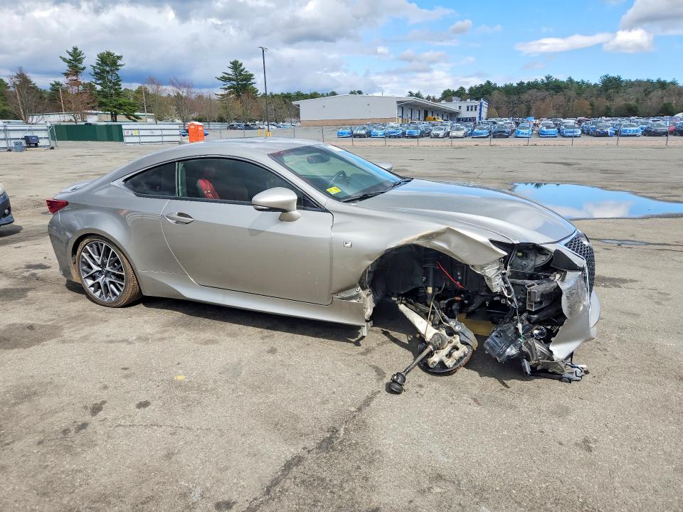 2017 Lexus Rc VIN JTHSM5BC1H5003178 COPART salvage auction — FRONT END, Id - Salvage Certificate Of Title, sold $175 on 2026-07-21 (photo 4)