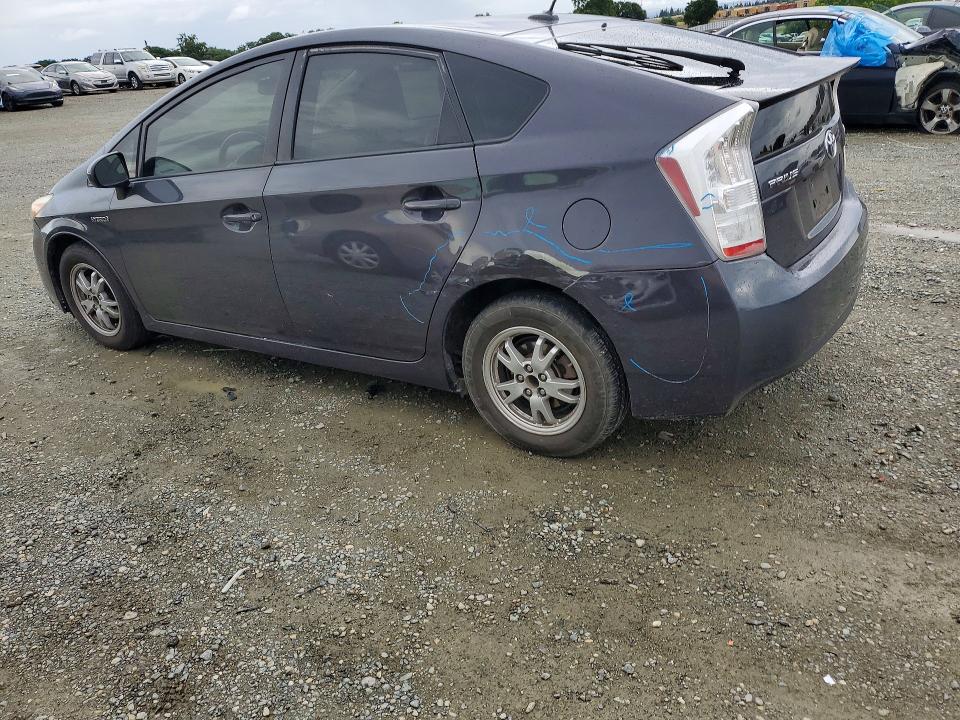 2011 Toyota Prius VIN JTDKN3DU1B0252299 COPART salvage auction — MINOR DENT/SCRATCHES, Ca - Salvage Certificate, sold $1,650 on 2026-07-02 (photo 2)