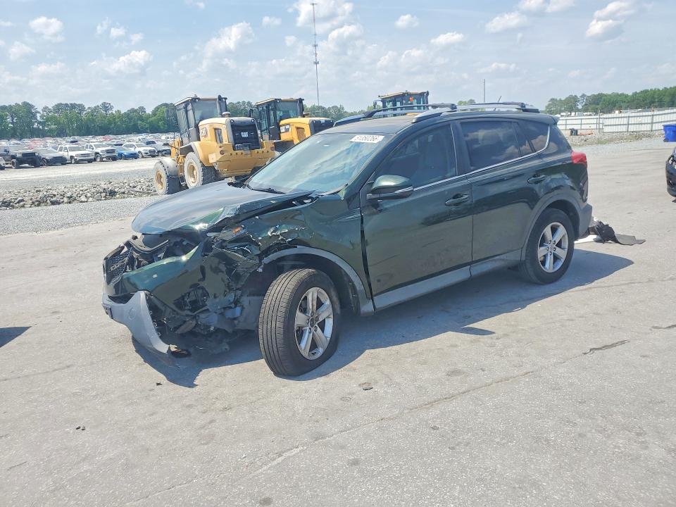 2013 Toyota Rav 4 VIN 2T3RFREV8DW103151 COPART salvage auction — FRONT END, Nc - Salvage Certificate Of Title, sold $2,850 on 2026-07-02 (photo 1)