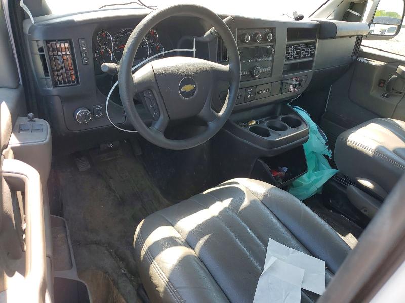 2025 Chevrolet Express VIN 1GCWGBFP6S1118802 COPART salvage auction — FRONT END, Md - Cert Of Salvage > 75% Damage, sold $11,400 on 2026-07-29 (photo 8)