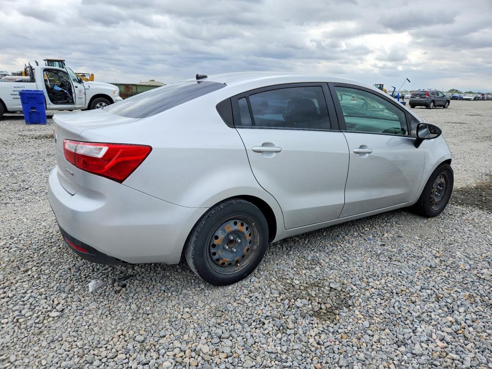 2013 Kia Rio VIN KNADN4A38D6149985 COPART salvage auction — FRONT END, CO - PUBLIC - SALVAGE TITLE (P), sold $250 on 2026-07-02 (photo 3)