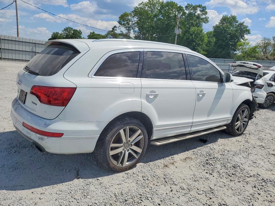 2012 Audi Q7 VIN WA1LGAFEXCD010253 COPART salvage auction — FRONT END, Nc - Salvage Certificate Of Title, sold $175 on 2026-07-22 (photo 3)