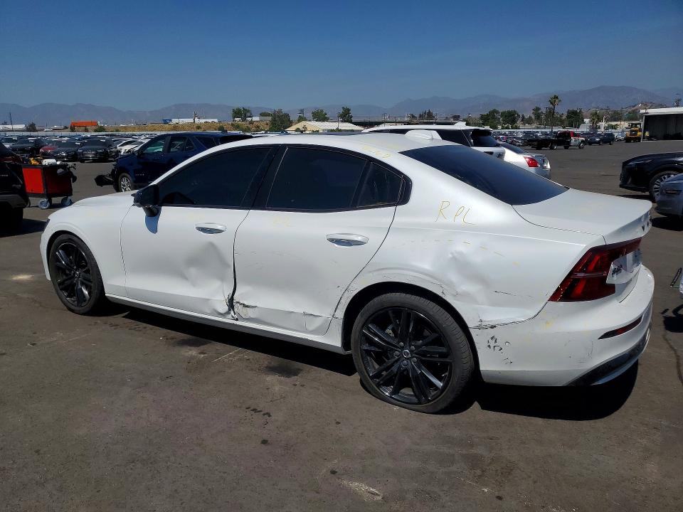 2024 Volvo S60 VIN 7JRL12FH8RG306856 COPART salvage auction — FRONT END, Id - Salvage Certificate Of Title, sold $8,400 on 2026-08-31 (photo 2)